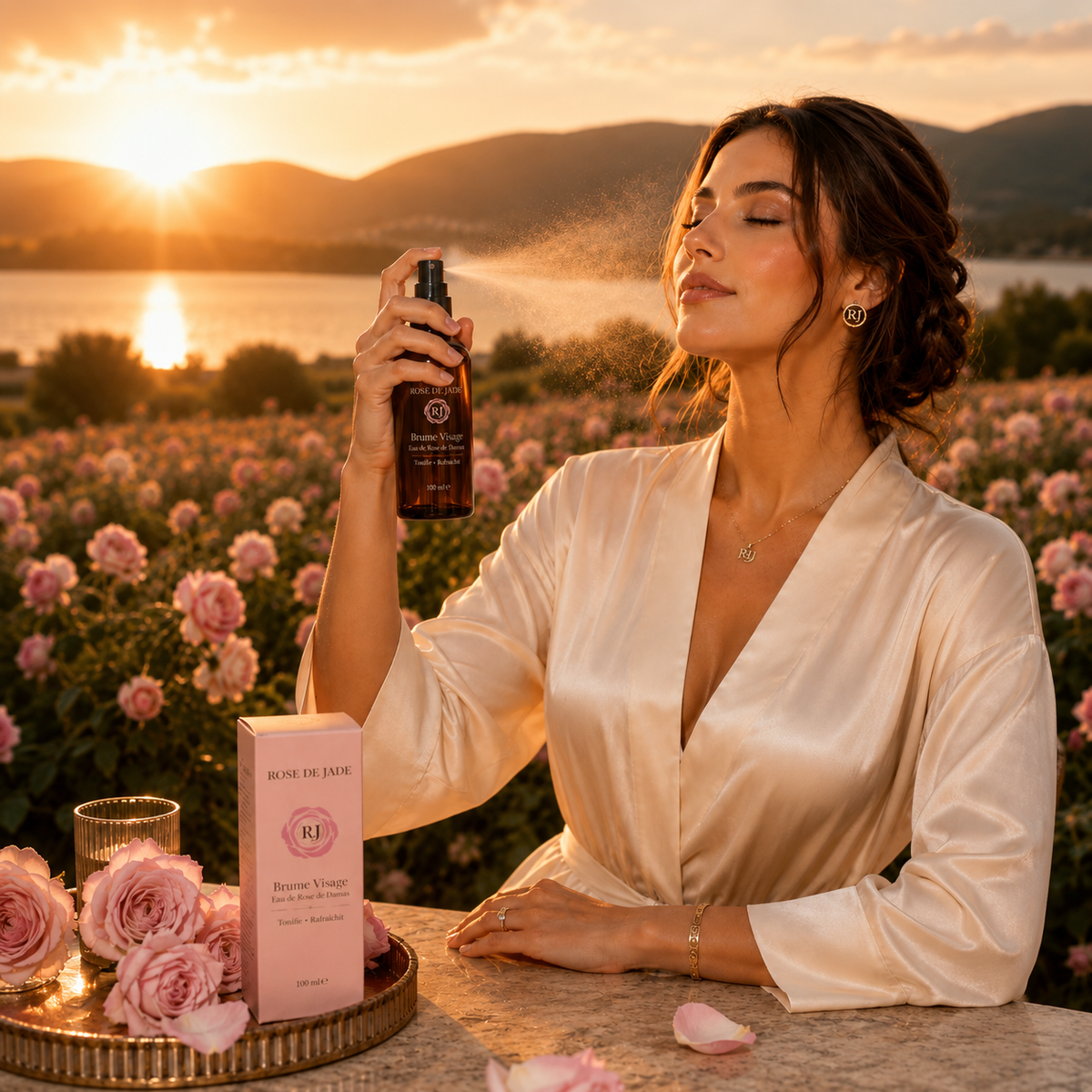 Brume à l'Eau de Rose de Damas